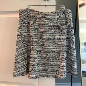 Loft multicolor skirt with elastic band - size small